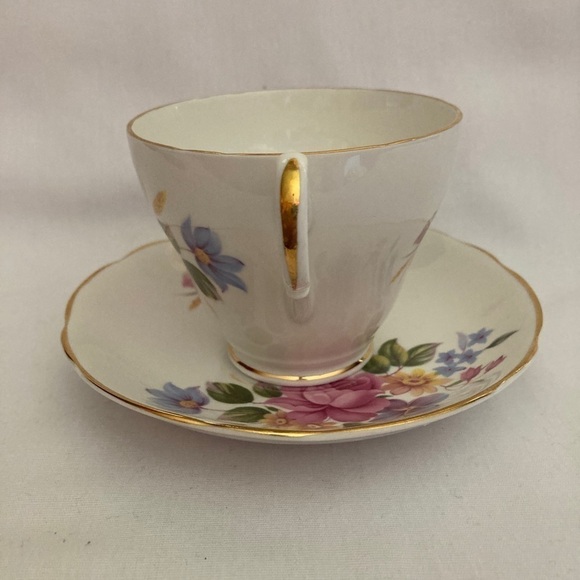 China teacup and saucer brand-name Jason in excellent vintage condition - Picture 3 of 7